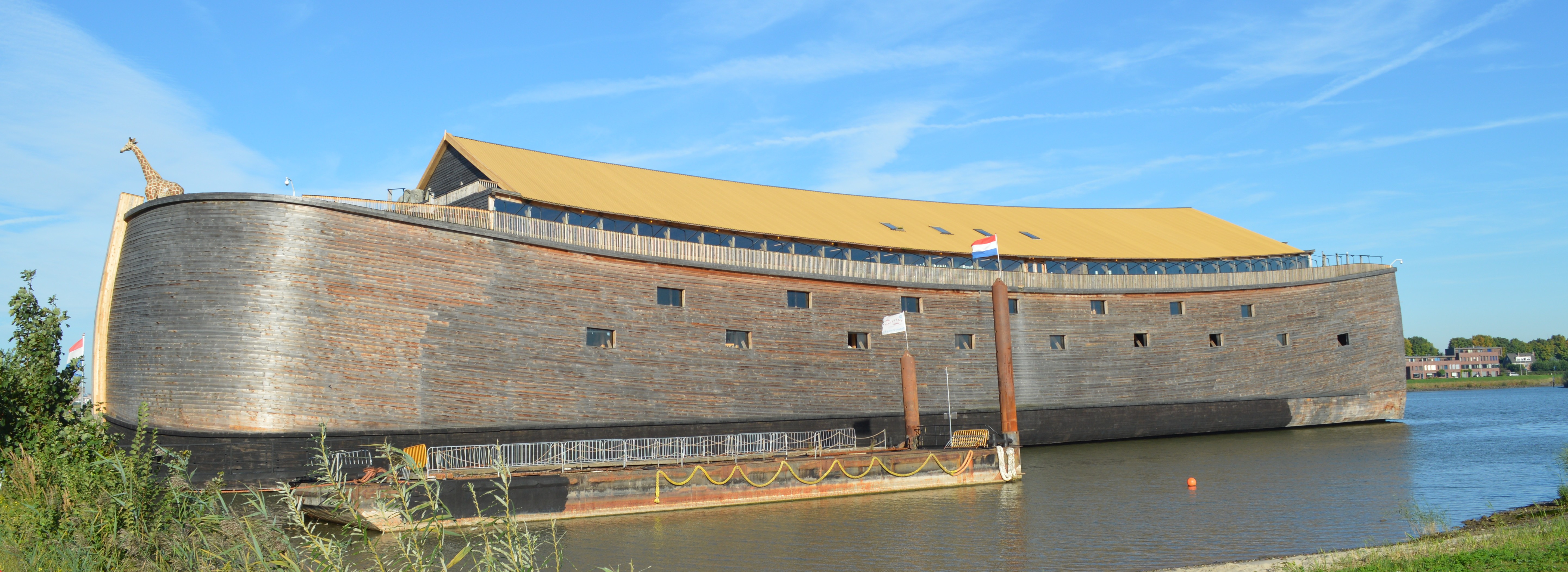 De ark van Noach Replica in Dordrecht